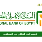 قروض البنك الأهلي لغير الموظفين
