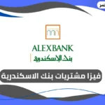 فيزا مشتريات بنك الاسكندرية
