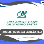 فيزا مشتريات بنك كريدى اجريكول