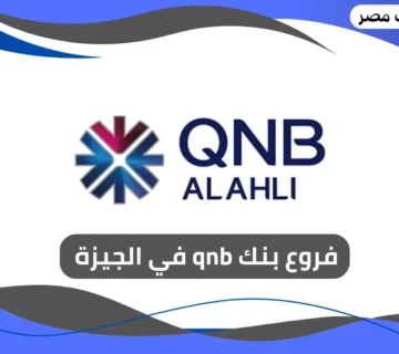 فروع بنك qnb في الجيزة