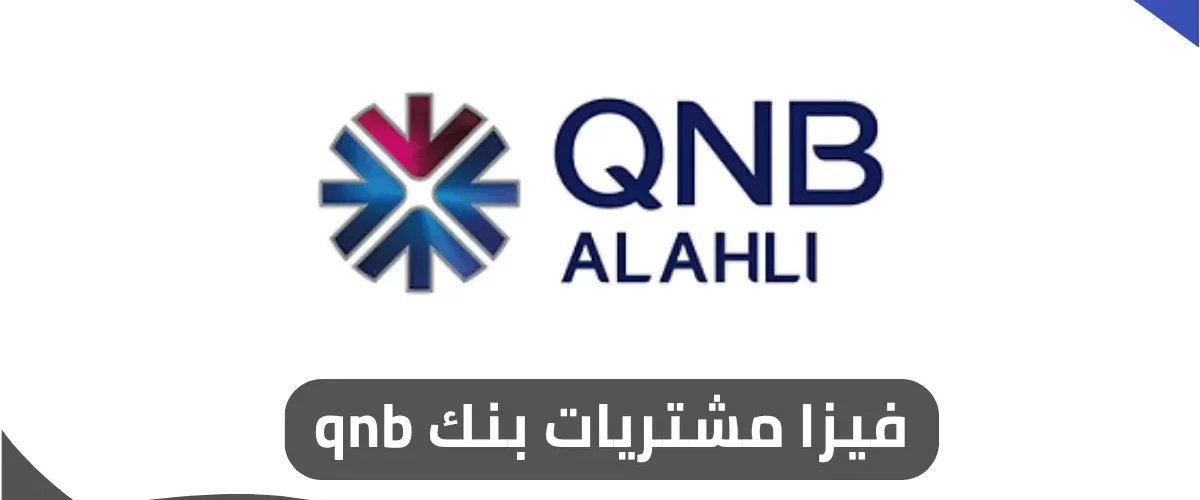 فيزا مشتريات بنك qnb