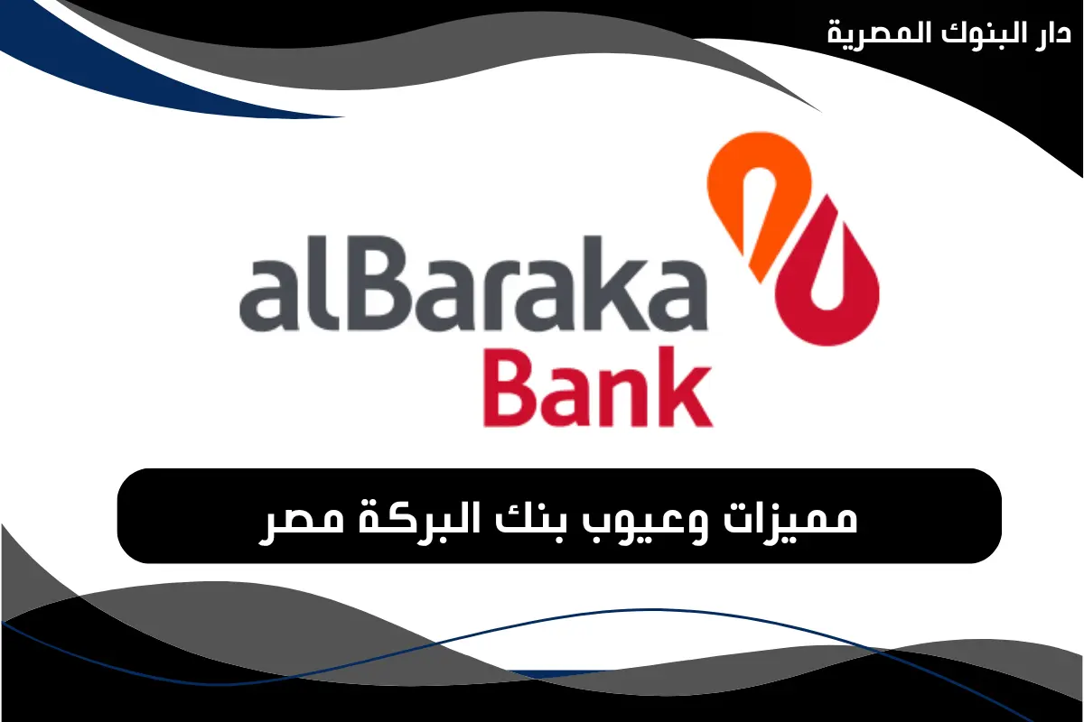 مميزات وعيوب بنك البركة مصر
